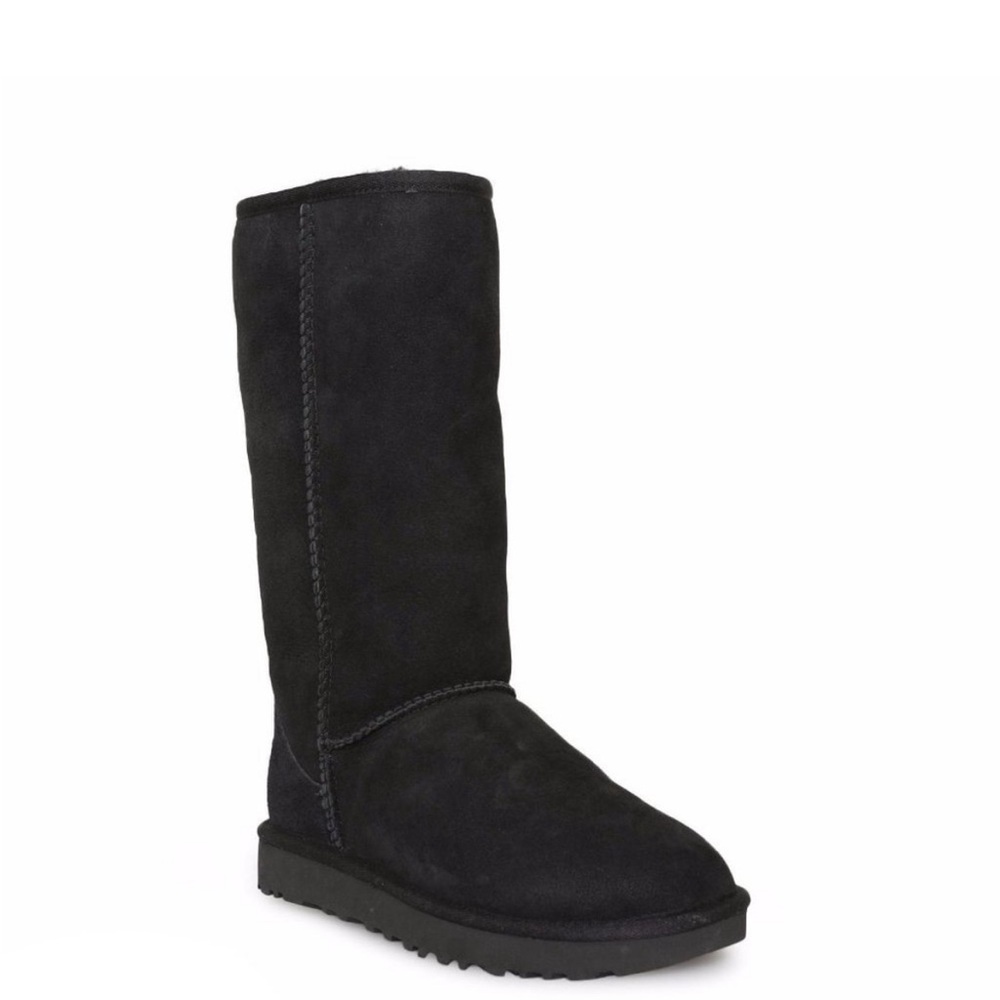 Ugg Classic Tall Black Woman’s Boot Sz 8